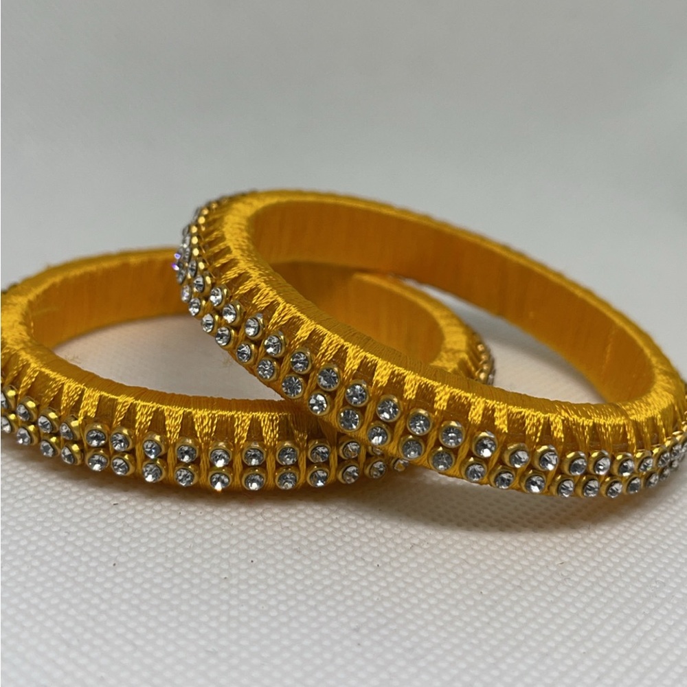 Handmade Thread Bangles and Multicolor - Picture 6 of 6